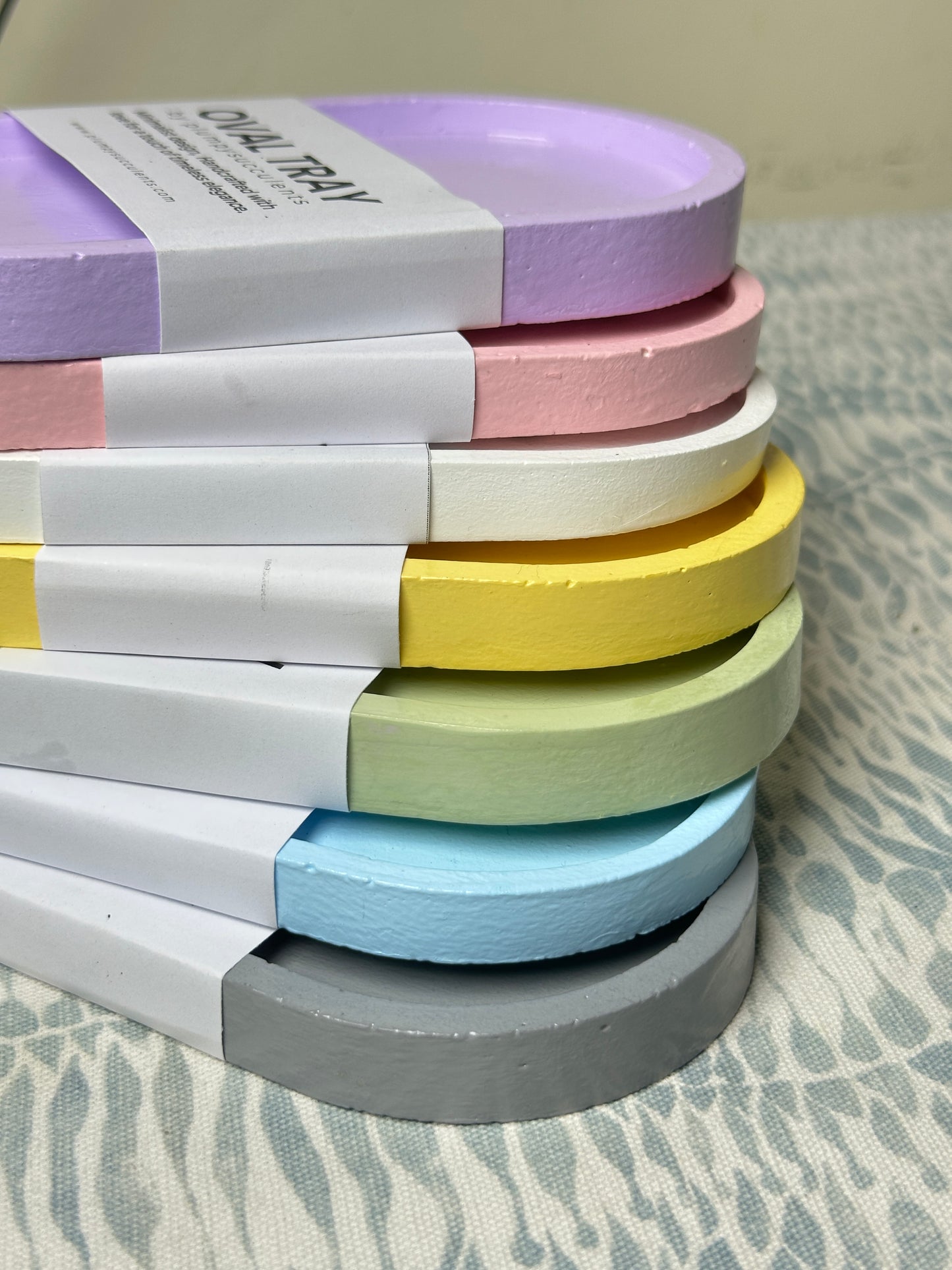 Oval Tray - Pastel