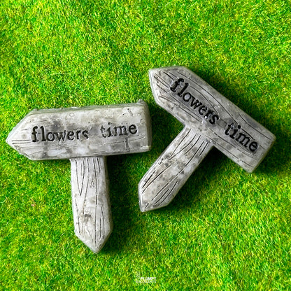 Miniature Garden Sign Post