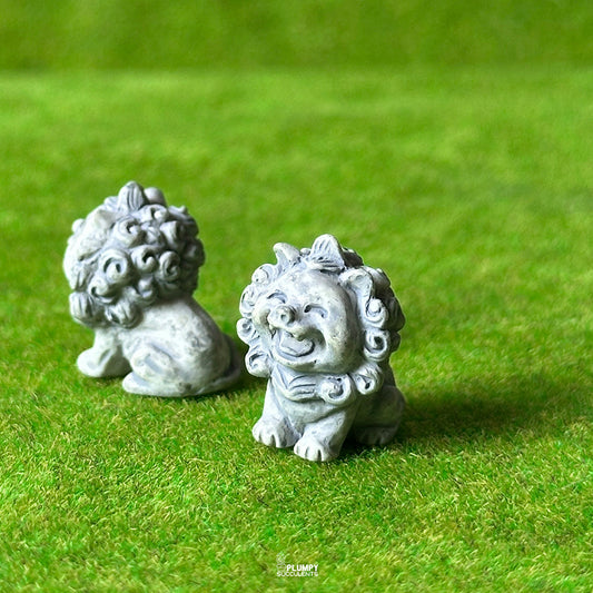 Rustic Lion Sculpture