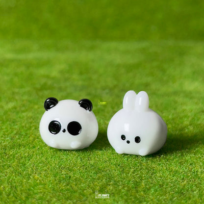 Panda Rabbit Buns Couple