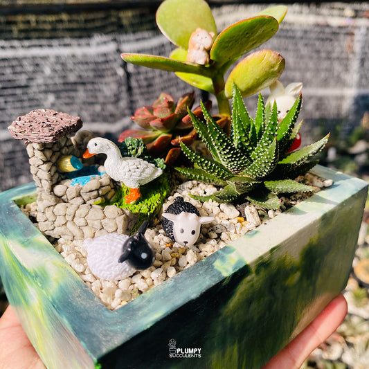 Green Harmony Fairy Garden — Limited Edition