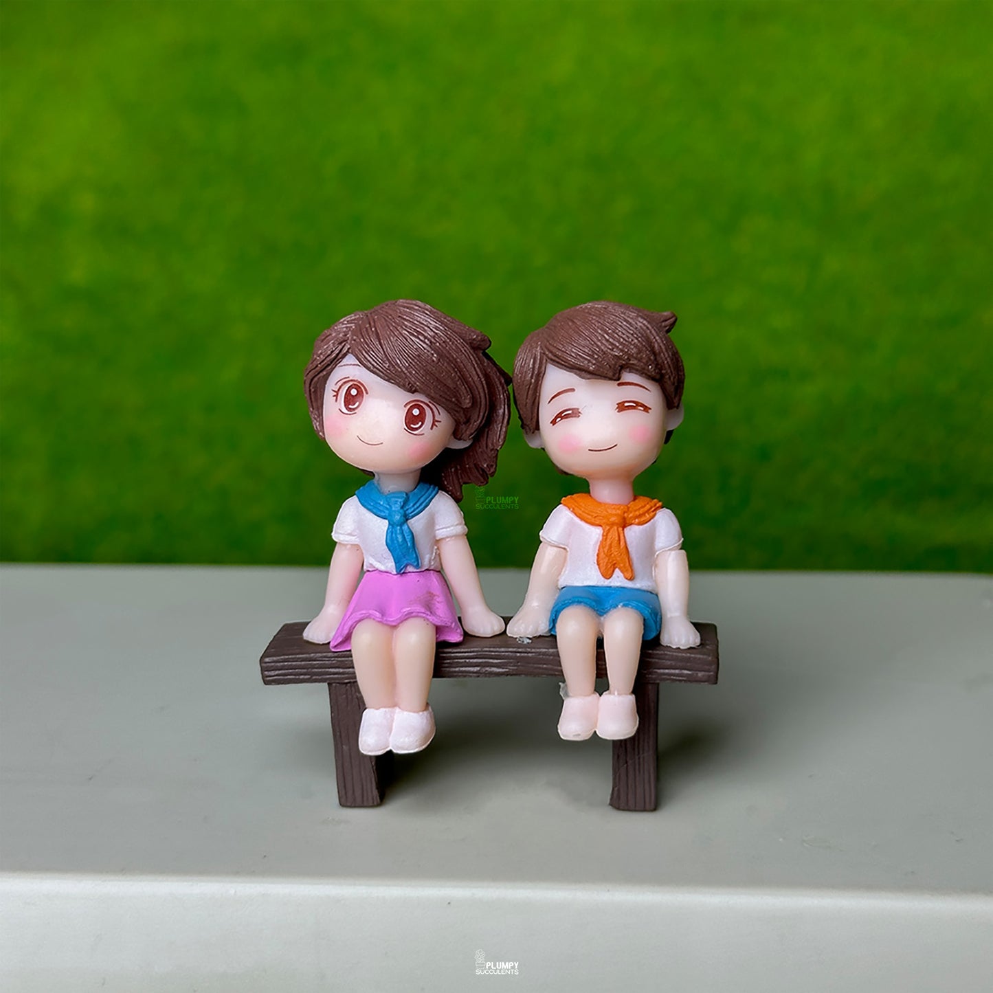 Couple on bench
