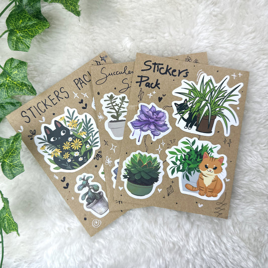 Succulent Sticker Pack