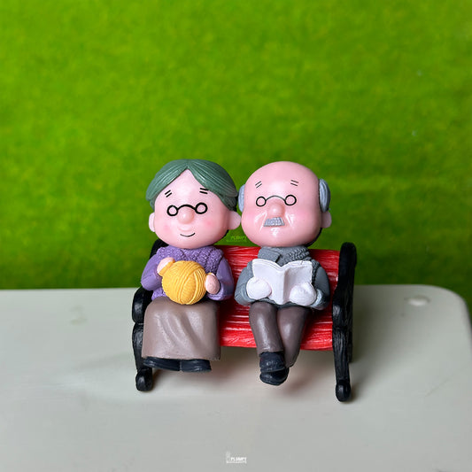 Old Couple (Grand Parents) - A Promise to Grow Old Togather