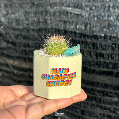 "Main Character Energy" Planter