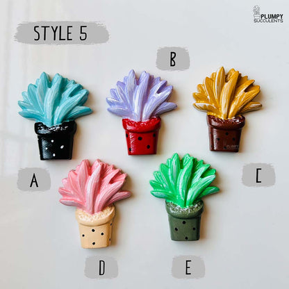Fridge Magnets - Succulent Themed